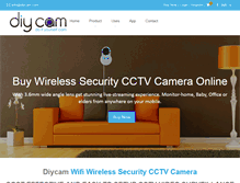 Tablet Screenshot of diycam.com
